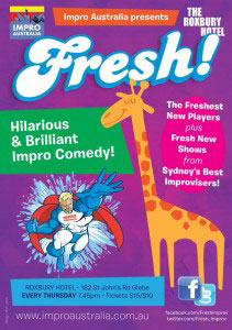 Fresh Impro at the Roxbury Hotel