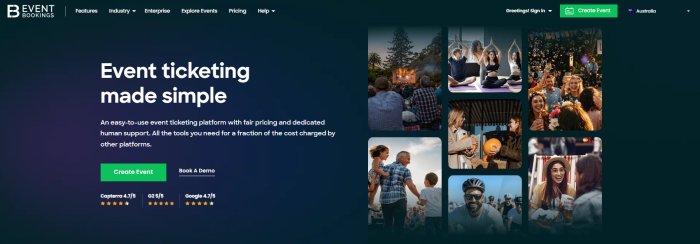 EventBookings | Event ticketing made simple